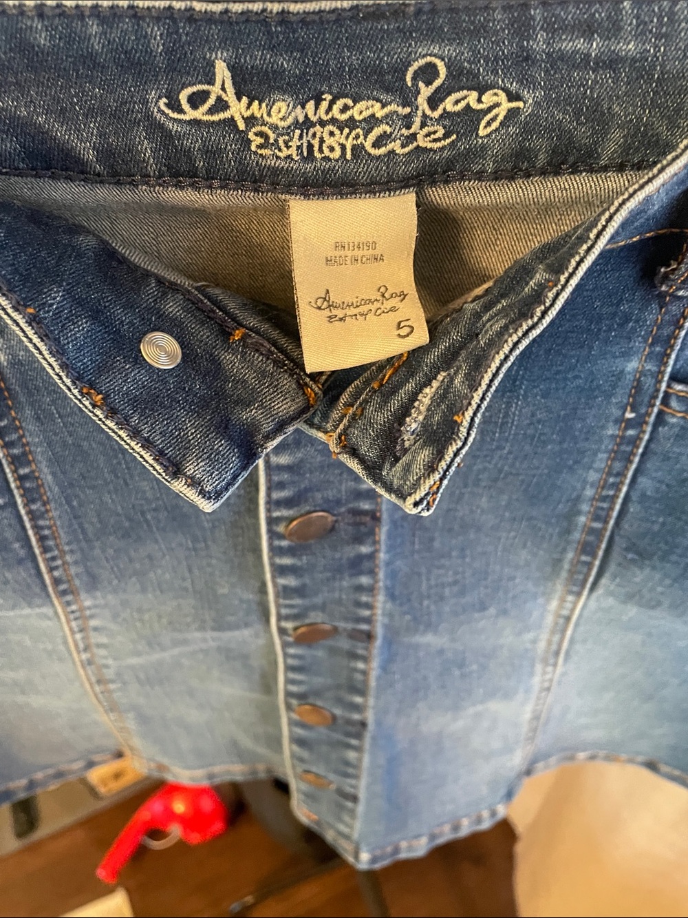American Rag Women’s Medium Blue Denim Jacket